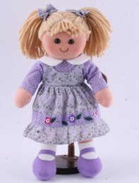 Doll - בובה שמלה סגולה