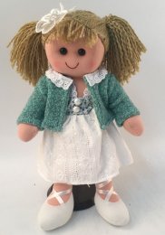 Doll - בובה ירוקה ולבנה
