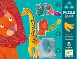 Djeco Jungle Stages Puzzle