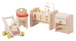 Plan Toys - פלאן טויז חדר תינוק לבית בובות