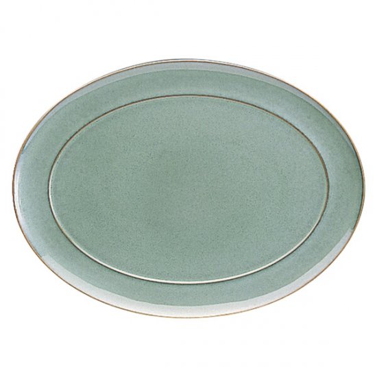 Regency Green Oval Platter