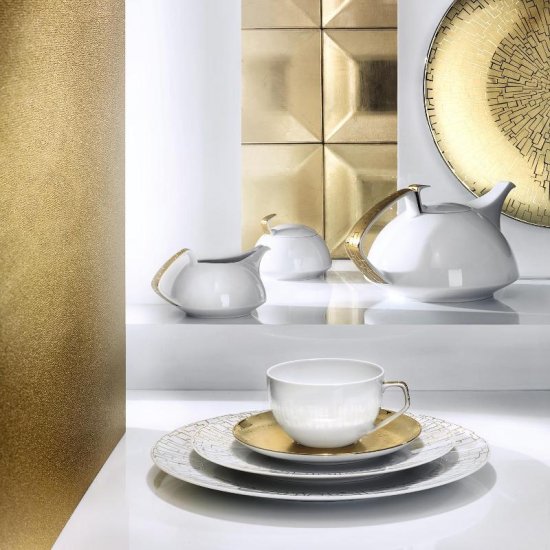TAC Skin Gold Coffee Place Setting