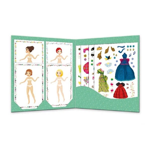 Djeco- Fashion Stickers and Paperdolls
