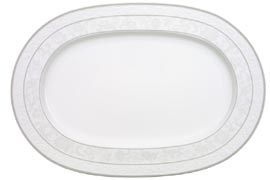 Gray Pearl Oval Platter - Large