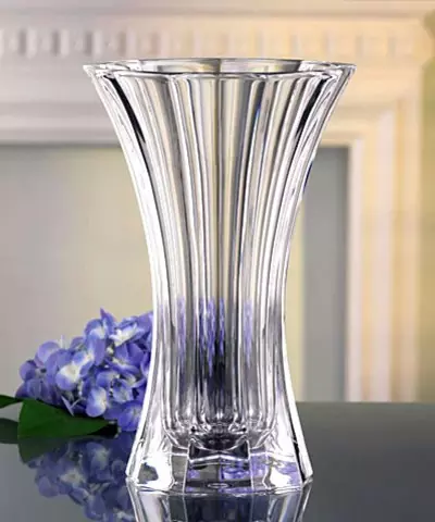 Nachtmann Saphir Crystal Vase- 30 cm