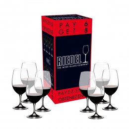 Riedel Ouverture- Set of 8 Wine Glasses