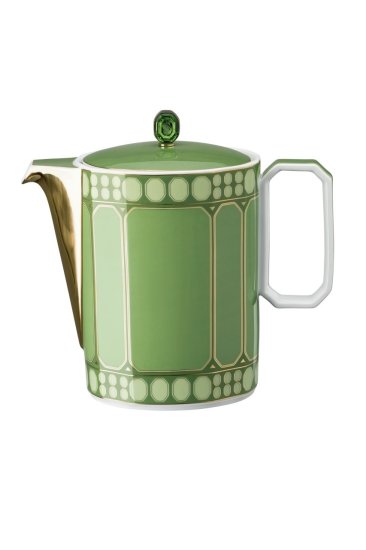 Rosenthal Swarovski Fern Coffee Pot