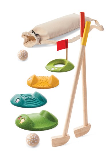 mini golf toy set