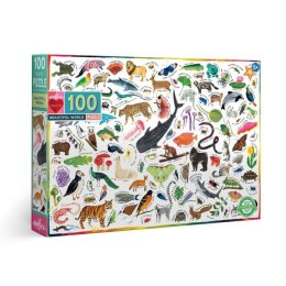Eeboo Beautiful World 100 Piece Puzzle