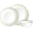 Corelle סט צלחות 18 חלקים, Spring Blossom Green