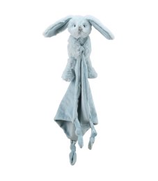 Bunny (Blue) – Finger Puppet Comforter