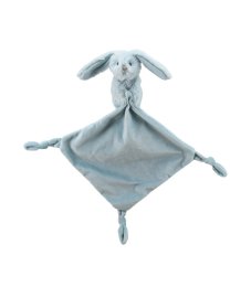 Bunny (Blue) – Finger Puppet Comforter