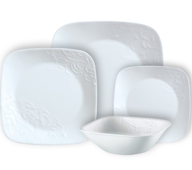 Corelle סט צלחות 16 חלקים, Cherish
