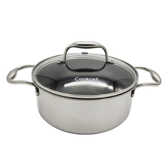 Cook Cell 20 cm Pot 2.8 Lt with glass lid