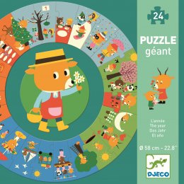 Djeco Giant Puzzle- The Year