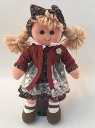 Doll - בובה שמלה חומה