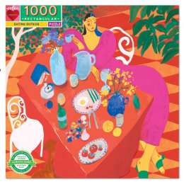 Eeboo -Eating Outside 1000 Piece Puzzle