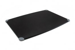 Epicurean Recycled Series Black Cutting Board with Black Corner