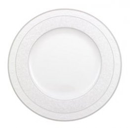 Gray Pearl Dinner Plate