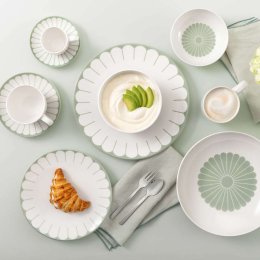 Fleur Green Place Setting