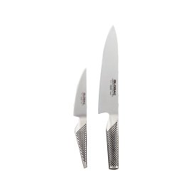 Global 2 Pc Kitchen Knife Set