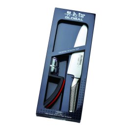 סט סכין ומשחיז GLOBAL | G-2220BR