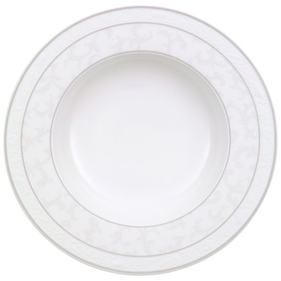 Gray Pearl Soup Plate