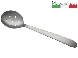 Salvinelli Long Slotted Serving Spoon-Ice