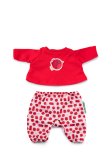 Liliputiens-Pyjamas, Red(Doll 36 cm)