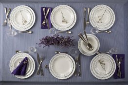 Corelle Lilac Blush 18-pc Set