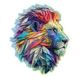 Wooden City Wooden Puzzle of Modern Lion 250 pcs