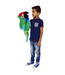 Hand Puppet- Military Macaw – Large Birds