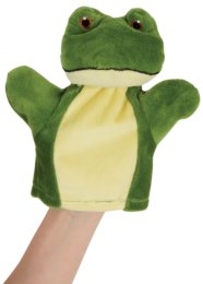 בובת כפפה לתינוקות – צפרדע