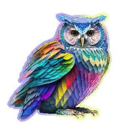 Wooden City Wooden Puzzle of Trendy Owl 150 pcs