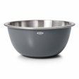 OXO 3-Piece Stainless Steel Mixing Bowl Set - Blue/Gray