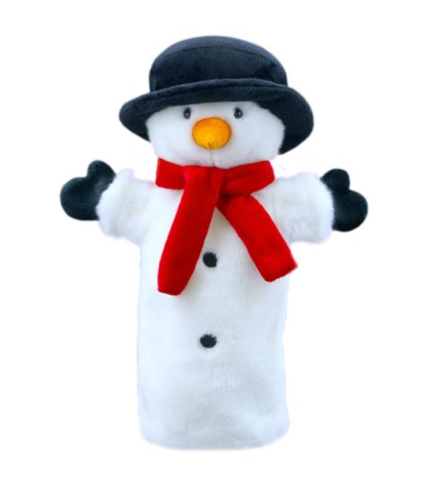 Glove doll - snowman