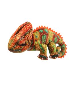 Little Creatures – Orange Chameleon Finger Puppet