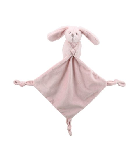 Bunny (Pink) – Finger Puppet Comforter