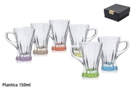 Glass Bohemia Tea Glass set-Plantica