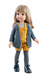 Paola Reina -Yellow Overall Carla Doll