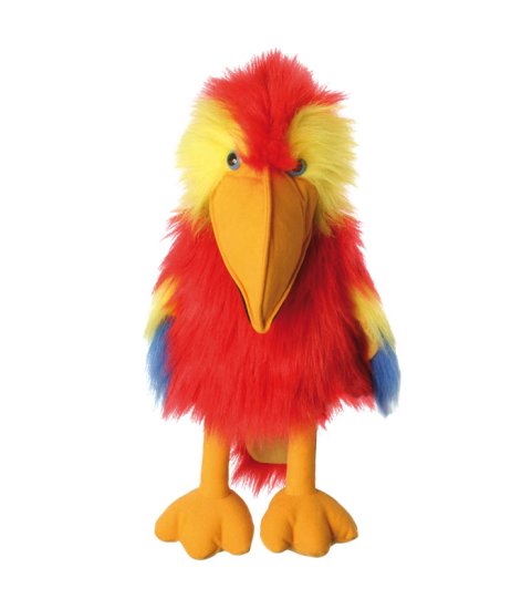 Hand Puppet- Scarlet Macaw – Large Birds