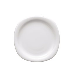 Suomi White Cake Plate