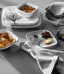 Corelle Timber Shadows 12-pc Set