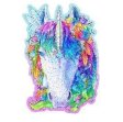 Wooden City Wooden Puzzle of Stylish Unicorn 150 pcs