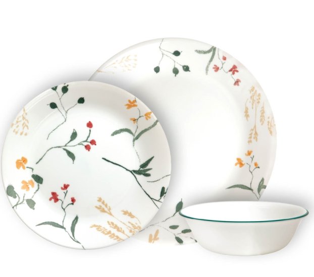 Corelle Wildflower Scatter 18-pc Set