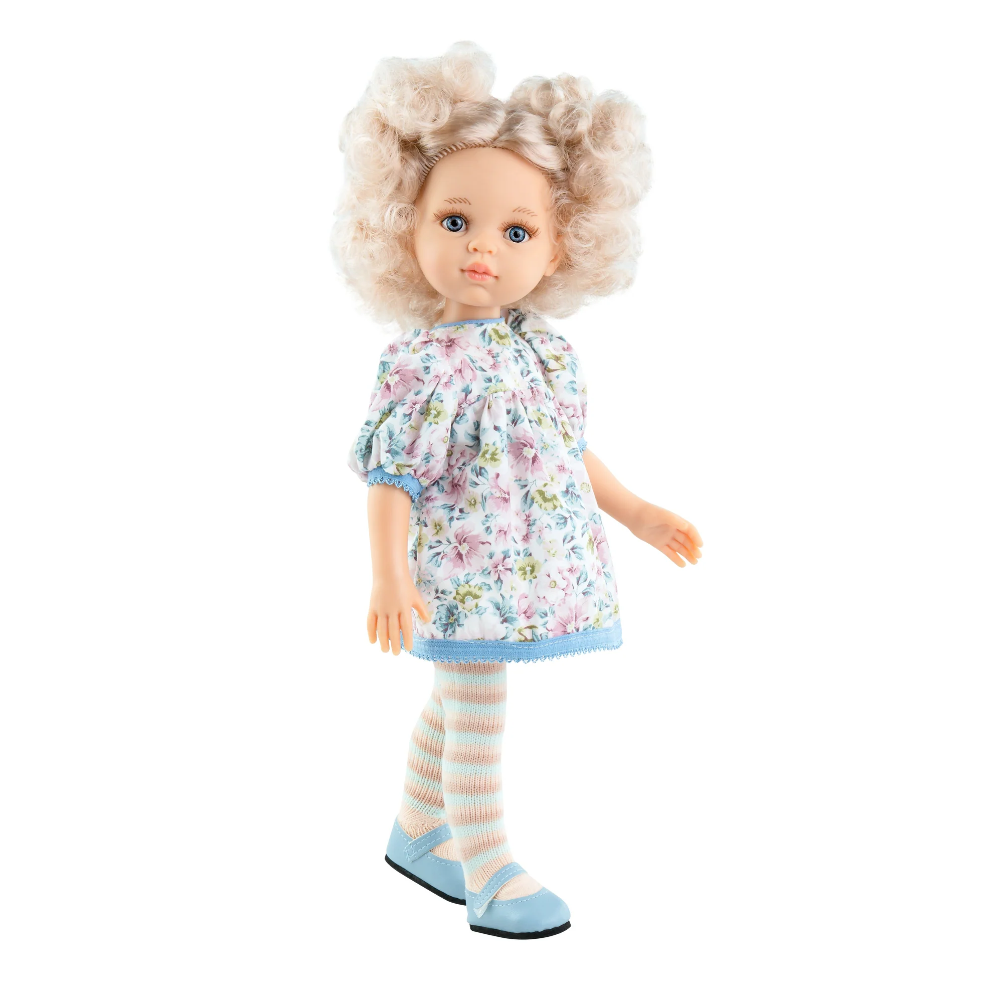 PAOLA REINA - Marie floral dress Doll