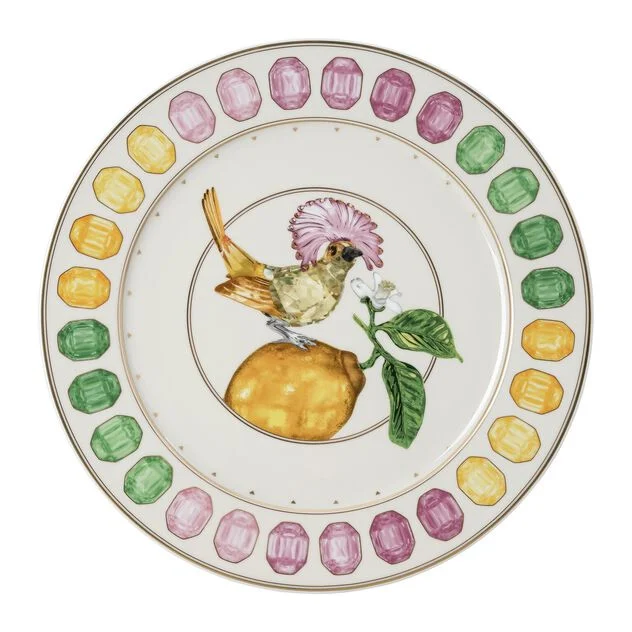 Rosenthal Swarovski IDYLLIA Round platter 33 cm