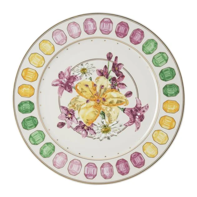 Rosenthal Swarovski IDYLLIA Round platter 33 cm