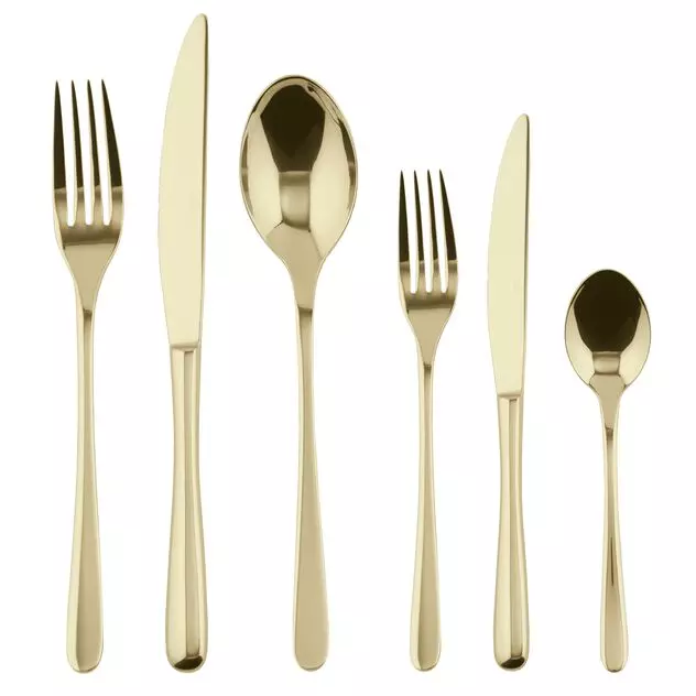 Sambonet Taste Cutlery set, 36 pieces Champagne