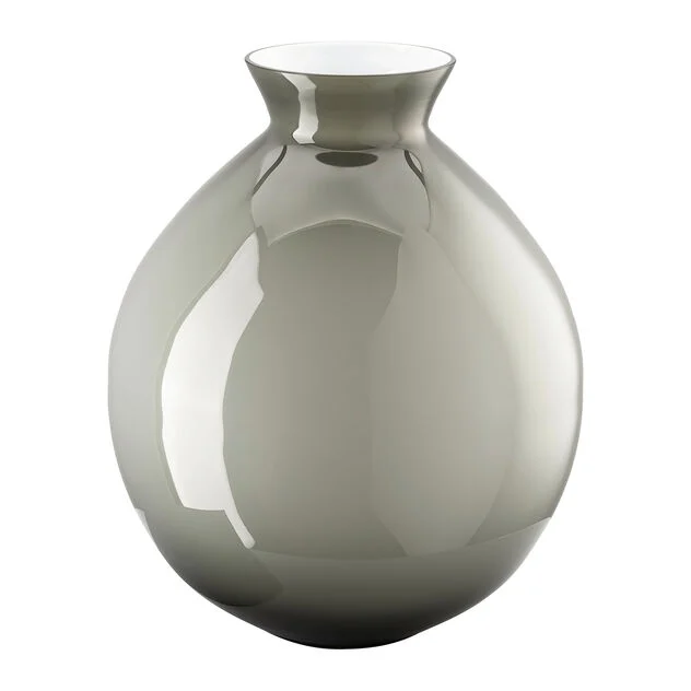 Rosenthal Silvana Grey - Glass Vase 33 cm